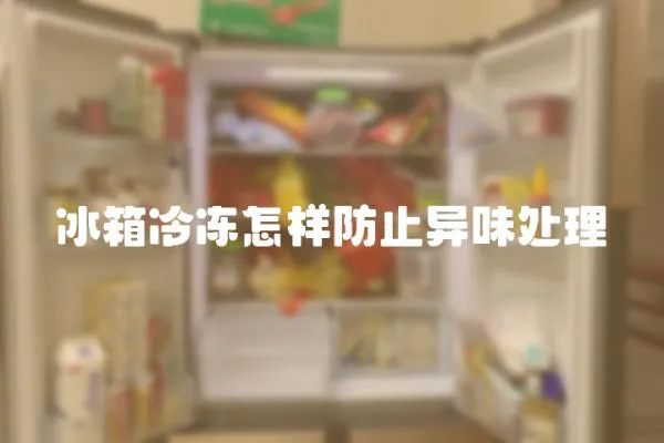 冰箱冷凍怎樣防止異味處理
