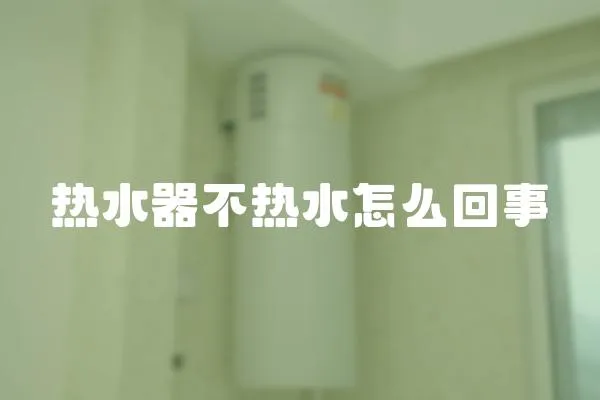 熱水器不熱水怎么回事