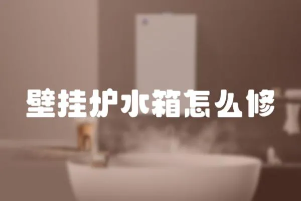 壁掛爐水箱怎么修