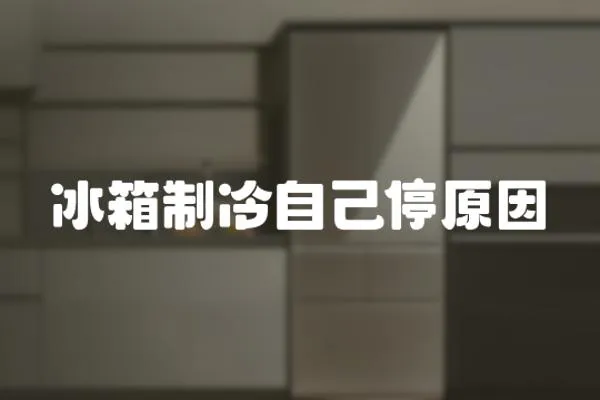 冰箱制冷自己停原因