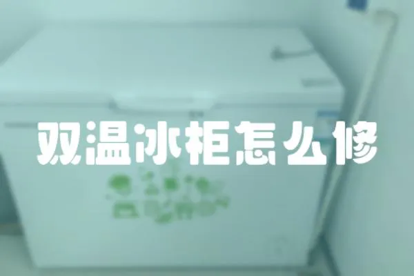 雙溫冰柜怎么修