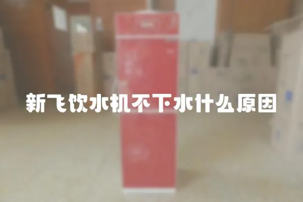 新飛飲水機不下水什么原因