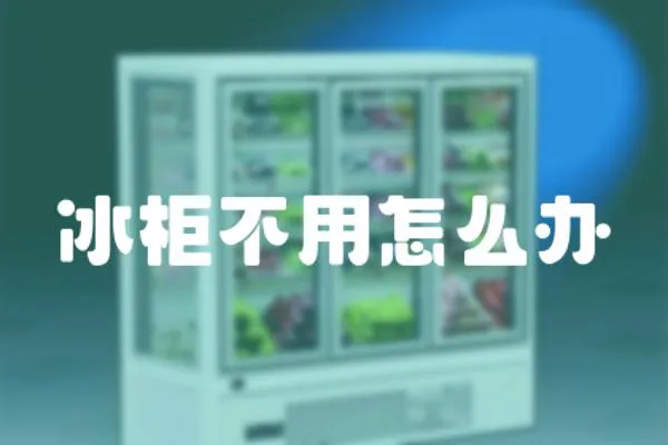 冰柜不用怎么辦