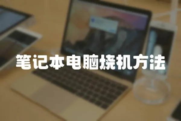 筆記本電腦燒機方法