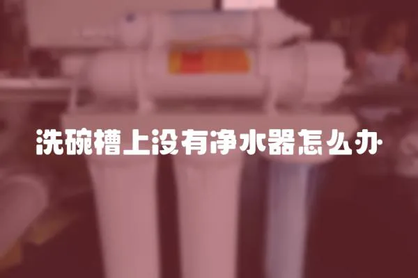 洗碗槽上沒有凈水器怎么辦