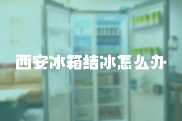 西安冰箱結(jié)冰怎么辦