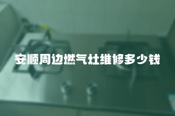 安順周邊燃氣灶維修多少錢