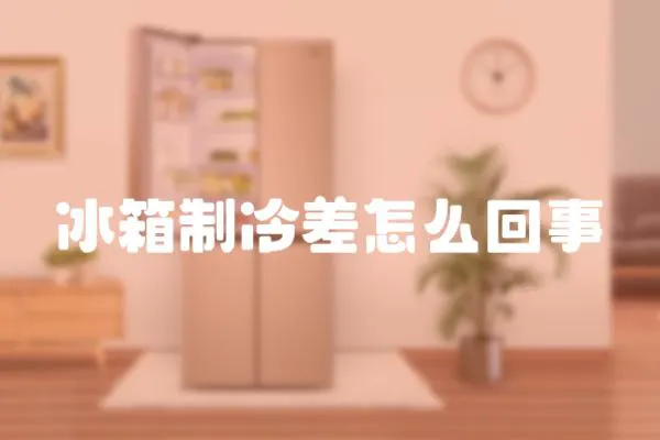 冰箱制冷差怎么回事