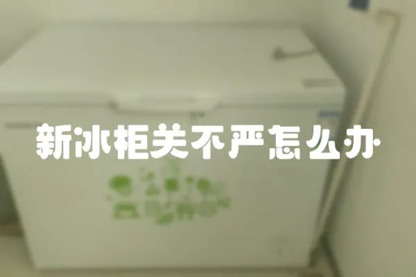 新冰柜關不嚴怎么辦