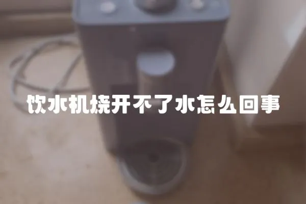 飲水機燒開不了水怎么回事