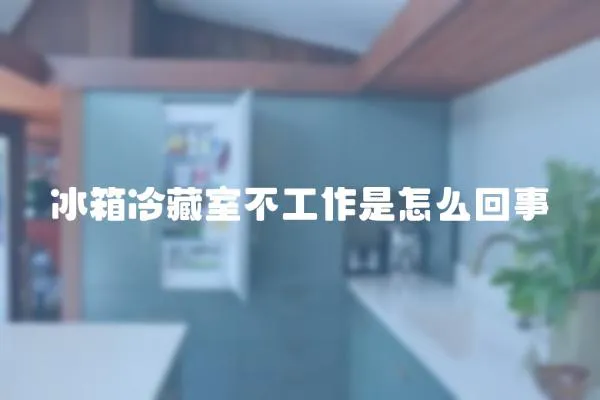 冰箱冷藏室不工作是怎么回事