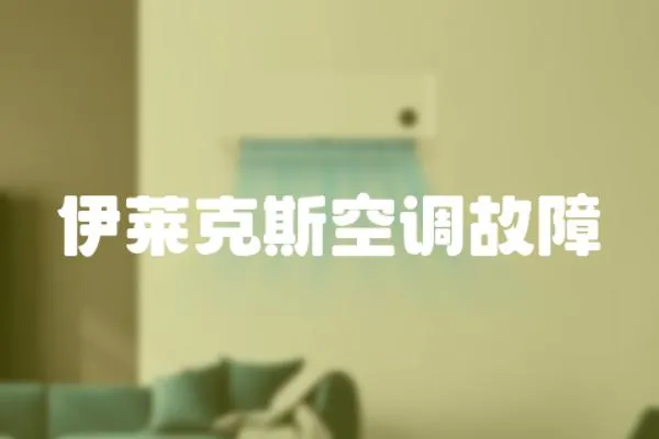 伊萊克斯空調(diào)故障