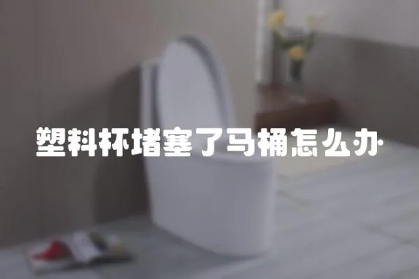 塑料杯堵塞了馬桶怎么辦