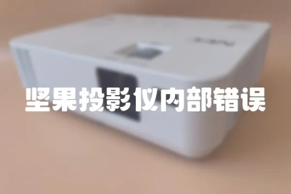 堅果投影儀內部錯誤