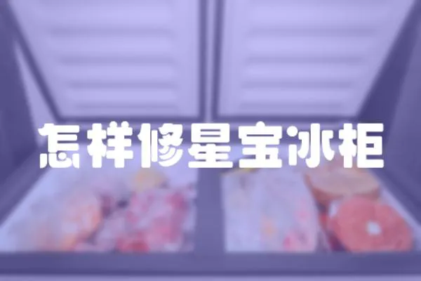怎樣修星寶冰柜