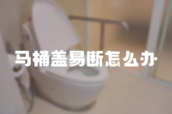 馬桶蓋易斷怎么辦