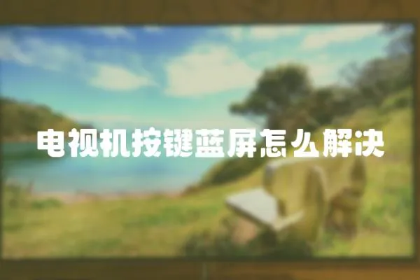 電視機按鍵藍屏怎么解決