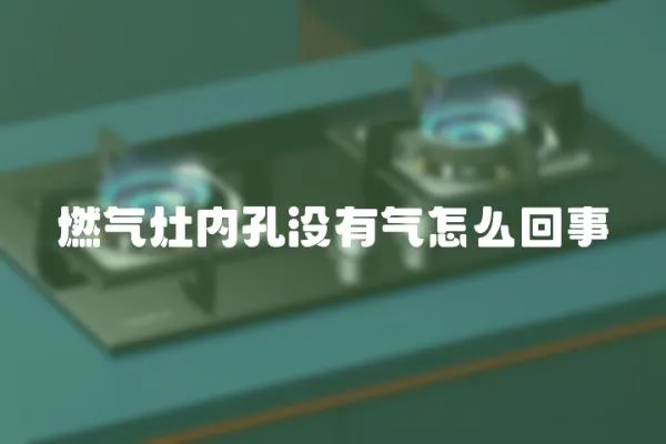 燃?xì)庠顑?nèi)孔沒有氣怎么回事