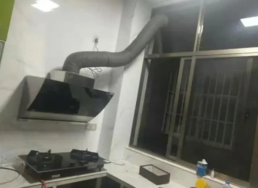 燃氣灶排煙管怎么安裝方法