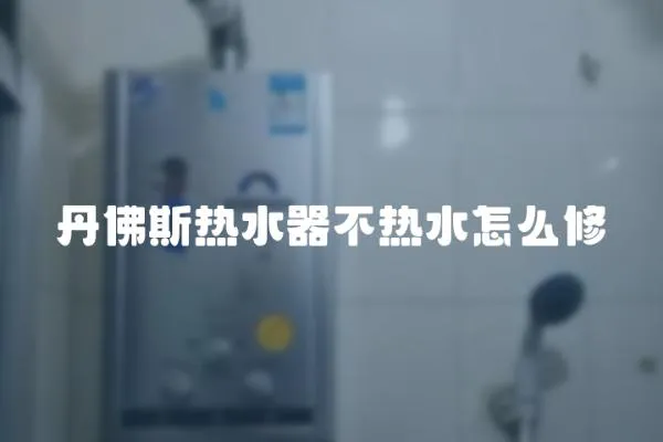 丹佛斯熱水器不熱水怎么修