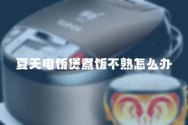 夏天電飯煲煮飯不熟怎么辦