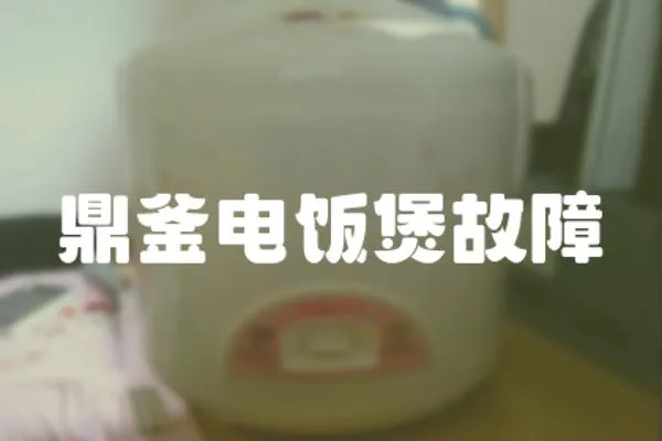 鼎釜電飯煲故障