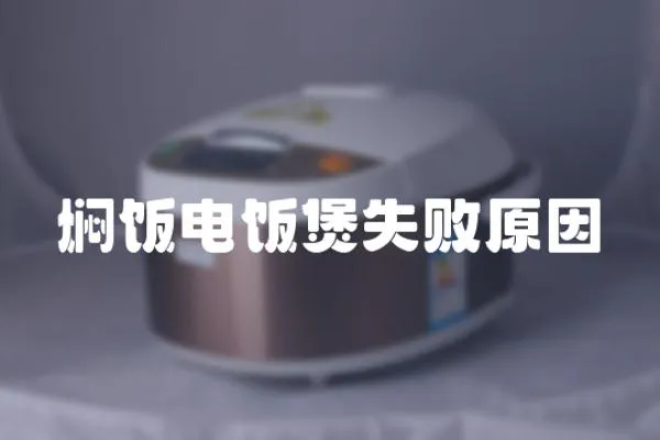 燜飯電飯煲失敗原因