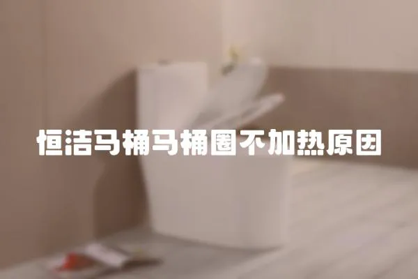 恒潔馬桶馬桶圈不加熱原因