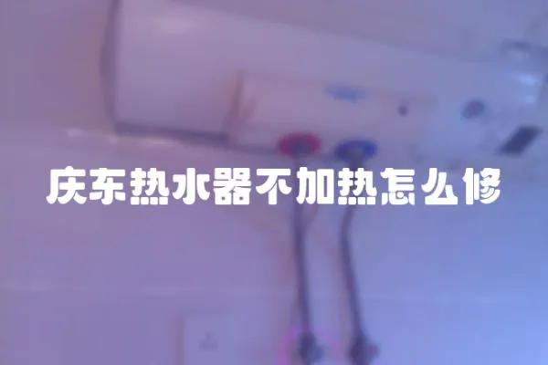 慶東熱水器不加熱怎么修