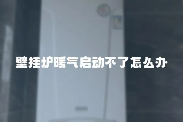 壁掛爐暖氣啟動不了怎么辦