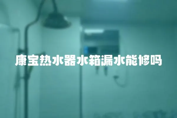 康寶熱水器水箱漏水能修嗎