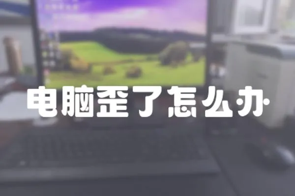 電腦歪了怎么辦