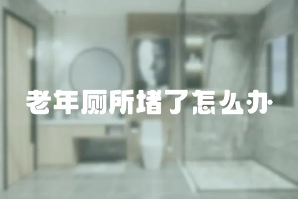 老年廁所堵了怎么辦