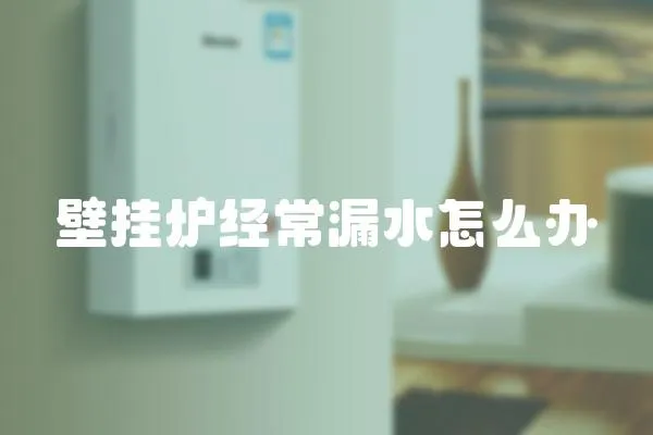 壁掛爐經(jīng)常漏水怎么辦