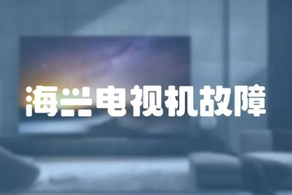 海興電視機故障