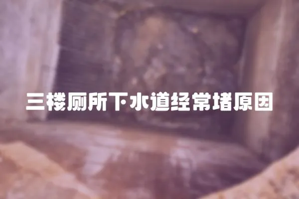 三樓廁所下水道經(jīng)常堵原因