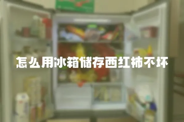 怎么用冰箱儲存西紅柿不壞
