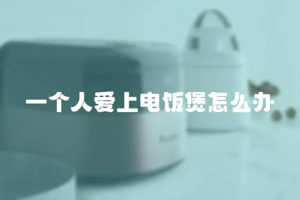 一個人愛上電飯煲怎么辦