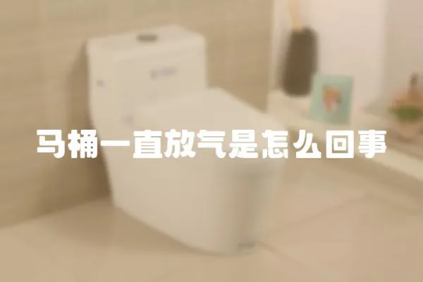 馬桶一直放氣是怎么回事