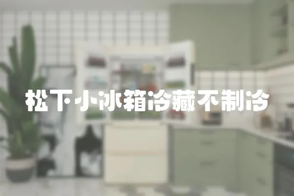 松下小冰箱冷藏不制冷