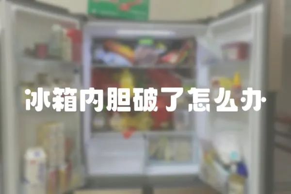 冰箱內膽破了怎么辦