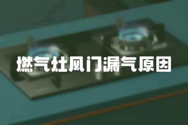 燃氣灶風門漏氣原因