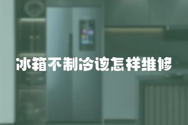 冰箱不制冷該怎樣維修