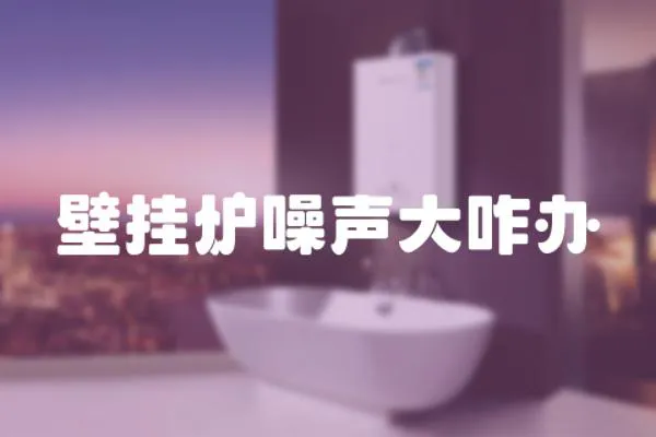 壁掛爐噪聲大咋辦