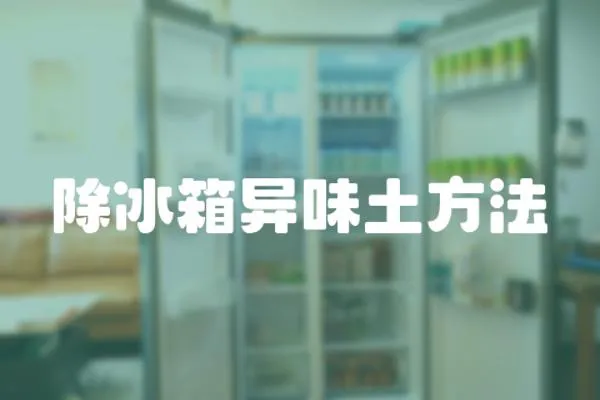 除冰箱異味土方法