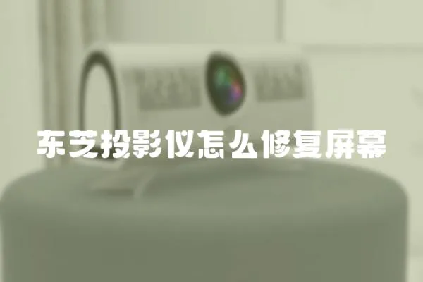 東芝投影儀怎么修復(fù)屏幕