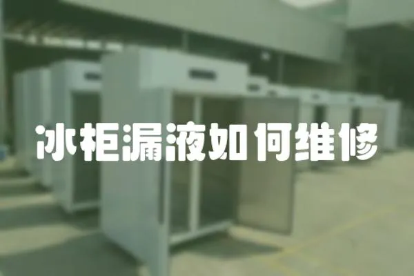 冰柜漏液如何維修