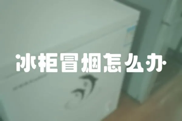 冰柜冒煙怎么辦