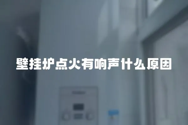 壁掛爐點火有響聲什么原因