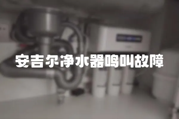 安吉爾凈水器鳴叫故障